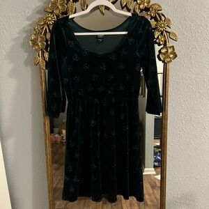 Her Universe Marvel Green Loki Dress - Small